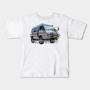 1993 Mitsubishi Delica Potenza Pop-Top Camper Van Kids T-Shirt